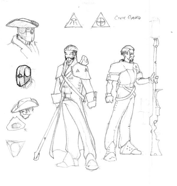 Illuminati Male Uniform